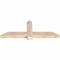 Ekena Millwork Eugene Smooth Timber Gable Bracket, Douglas Fir, 60"W x 22"H x 3 1/2"D x 5 1/2"F, 9/12 Pitch GBW060X22X0406EUG00SDF - alternate 5